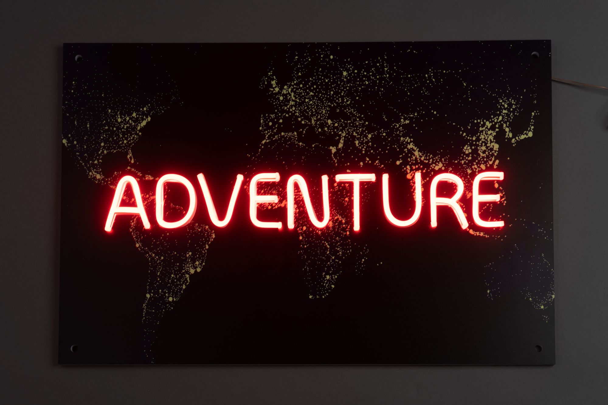 Adventure - Neon Wall Art